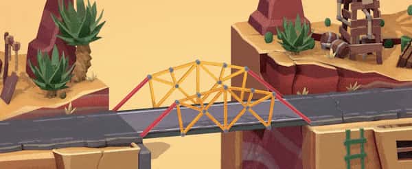 桥梁建筑师3 Poly Bridge3 中文版背景